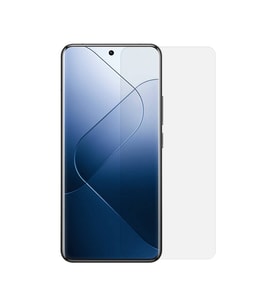 Xiaomi Mi 14 Ekranı ve Kavisleri Kapatan Esnek Pet Jelatin Ekran Koruyucu (Renksiz)