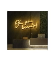 Oh,You Beauty! Yazılı Neon Tabela