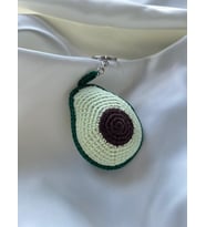 Amigurumi Avokado Anahtarlık