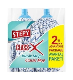 STEPY CLASS X KLASİK MOP 2 Lİ PKT