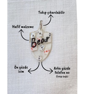 Figürlü Kedi/ Köpek- İsimliği/ Künyesi