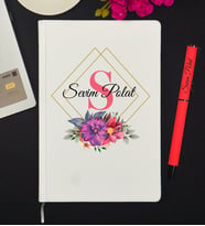 Yeni İş Hediyesi, Anneye Hediye, Arkadaşa Hediye, Sevgiliye Hediye Kişiye Özel Defter Hediye Seti
