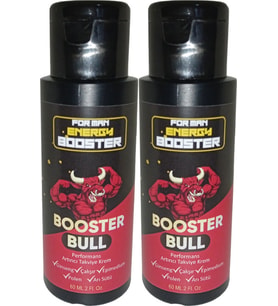 Booster Bull 2 Adet Erkeklere Özel Yüksek Hızlı *Katılık* Aktivasyon Kremi 60 Ml / 2 Adet 60 Ml