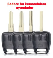 Opel Vectra C Omega Uyumlu 3 Tuşlu Anahtar Kabı Kumanda Kabı Oto Anahtarlık