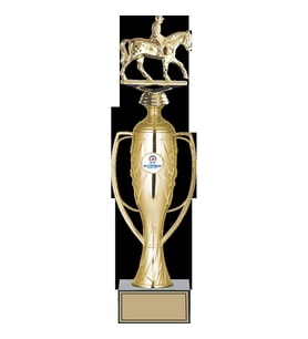 ODAK KUPA - Figürlü Kupalar - At / Binici Figürlü Kupalar FG-026 B - 40 cm