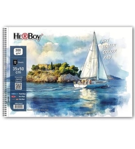 HERBOY HRB-39627 SPİRALLİ 35X50 300 ARTSULU BOYA DEFTERİ 12 YAPRAK