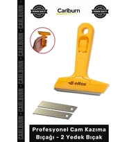 #Kazıma 100mm Temizleme Sıyırma Fayans Boya Zemin Sökücü Cam Kazıma Bıçağı + 2 Yedek Bıçak Hediyeli
