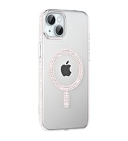 Joko Apple İphone 14 Move Taşlı Magsafe Kapak - Gümüş