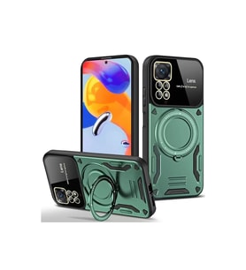 11 Joy Lens Standlı Kapak - Koyu Yeşil