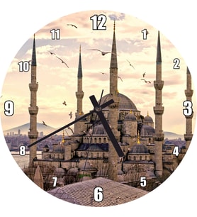 Cakatablo İstanbul Sultan Ahmet Camii Görseli Duvar Saati