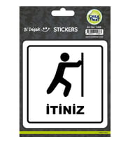 CREA Bİ' DEĞİŞİK STICKER - İTİNİZ 1468