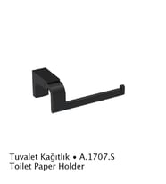 Duxxa Deppot F1 Mat Siyah Kağıtlık A.1707.S (Karışık)