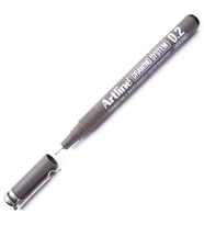 Artline Çizim Kalemi 0.2 mm Siyah EK-232