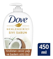 Dove Sıvı Sabun Hindistan Cevizi Özlü 450 Ml
