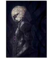 Cakapuzzle Kader Gece Kara Kılıç Görseli Puzzle Yapboz MDF (Ahşap) (120 Parça)
