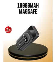 15W Kablosuz Hızlı Şarjlı 10000 mAh Powerbank - Taşınabilir, LED Göstergeli