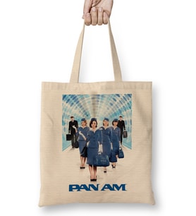 Pan Am Defunct Airline 01 Bez Çanta Uzun Saplı