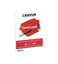 CANSON A4 GRADUATE OIL AND ACRYLIC RESİM DEFTERİ 290 GR. 20 YP.