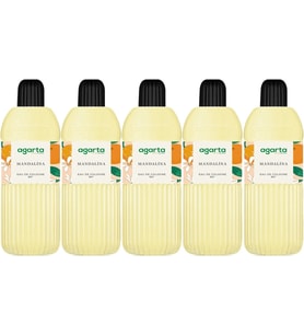Agarta Kolonya 400 ML Mandalina 80 Derece Pet Şişe (5 Li Set)