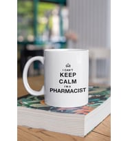 Eczacı I Can't Keep Calm I'm Pharmacist Hediyelik Baskılı Kupa Bardak
