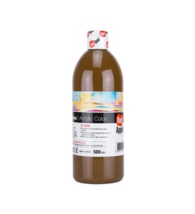Red Apple Akrilik Boya 500 ml Kahverengi 