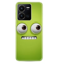 Vivo Y35 Kılıf Resimli Desenli Silikon Platinium Series Green 1832