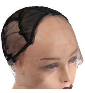 Front Lace Tül Peruk Dikim Filesi / Siyah