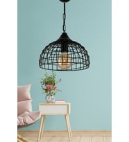DEDE TEKLİ TUNA SARKIT SİYAH AVİZE