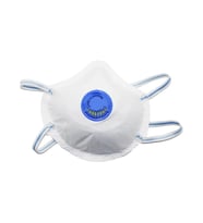 Ventilli Maske FFP2 NR Toz İş Güvenlik Sanayi Boya Maskesi Konik Maske - 25 Adetlik Paket