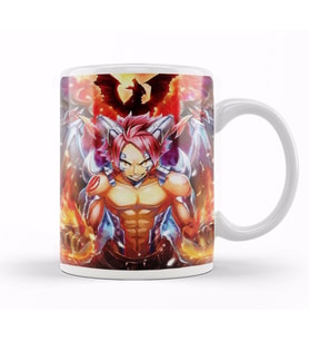 Fairy Tail Natsu Dragneel Dragon Slayer Kupa Bardak Porselen