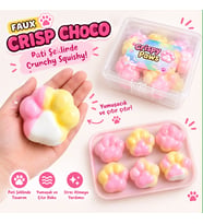 Crispy paws Pati şeklinde sukuşi çıtır kırılabilen stres atırıcı sukuşi 1 adettir