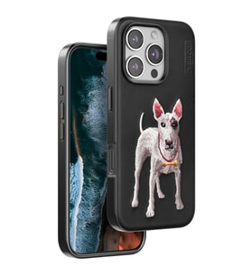 Venco Apple İphone 16 Pro Max Perma Desenli Kapak - Siyah