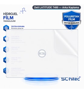 SChitec Dell LATITUDE 7480 Uyumlu Arka Yüzey Hidrojel Koruyucu Film