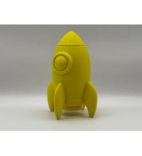 Roket Figürü – 3D Baskı Uzay Temalı Dekoratif Biblo (Space Decor)