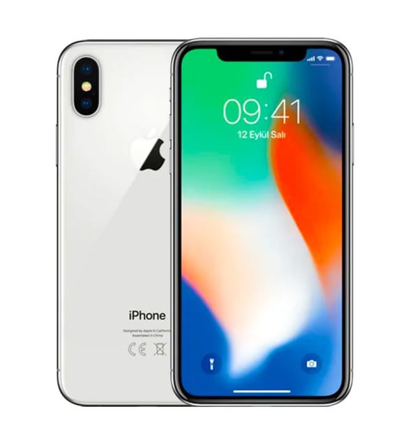 Yenilenmiş iPhone X Silver 64GB
