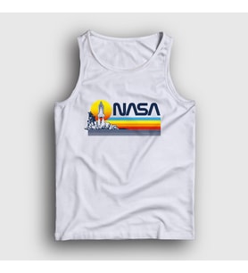Presmono Unisex Beyaz Sun Nasa Space Uzay Atlet 369663tt