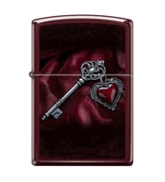 Zippo Heart And Key Design Çakmak - 46021-123533