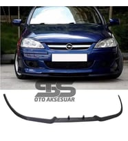 Opel Corsa C Cupra R Uyumlu Ön Lip Mat Siyah Ön Tampon Lip