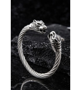 Viking Aslan Başlı Çelik Bileklik – Güç, Cesaret ve Sadakati Sembolize Eden Erkek Çelik Bileklik