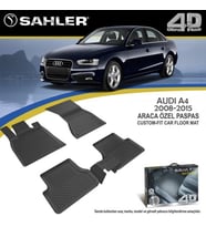 Audi A4 Havuzlu Paspas 4,5D Sahler 2008-2013 Arası
