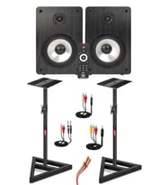 Maxword RM-500ST 5'' Referans Monitörü Yükseklik Ayarlı Stand Dahil
