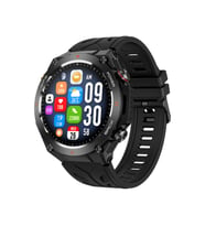 Zcwatch V1024 GPS Outdoor Tank2, Bt Call, Spor Sağlık, 1 ATM Profesyonel Akıllı Saat (Siyah)