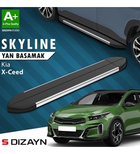 S-Dizayn Kia XCeed Skyline Krom Yan Basamak 183 Cm 2019 Üzeri A+ Kalite