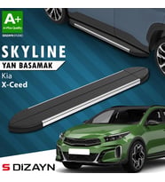 S-Dizayn Kia XCeed Skyline Krom Yan Basamak 183 Cm 2019 Üzeri A+ Kalite