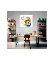 Babalar Günü İyiki Varsın Babam Fotoğraf Panosu Branda 100x100