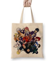 Fairy Tail Anime Erza Scarlet Happy Lisanna Straus Bez Çanta Uzun Saplı