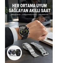Akıllı Saat Adımsayar Nabız Ölçer Titreşim Özellikli Çağrı Cevaplama Sosyal Medya Yeni Nesil