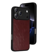 iPhone 17 Pro Aras Deri Kapak - Bordo