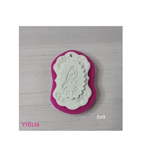 YY0116 Kuş ve Çiçek Desenli Silikon Kalıp
