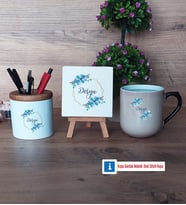 İsme Özel Doğum Günü Hediyesi Dekoratif Taş, Kalemlik, Sihirli Oval Kupa Bardak Hediye